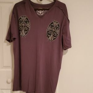 Gray Affliction short sleeve t-shirt